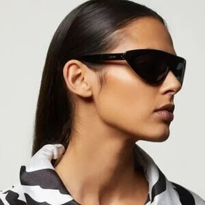 New! Celine CL40261I 01A Glossy Black Sunglasses, Authentic